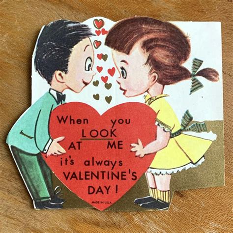1960's vintage valentine cards - Vintage 1960's Valentine's Day Card Die Cut Cuckoo Clock. theroadnottaken1 (28790) 99.9% positive; Seller's other items Seller's other items; Contact seller; US $6.50. Condition: ... Collectible Vintage Valentine's Day Cards, Valentine's Day Collectibles, Collectible Cuckoo Clocks 1970-1979,